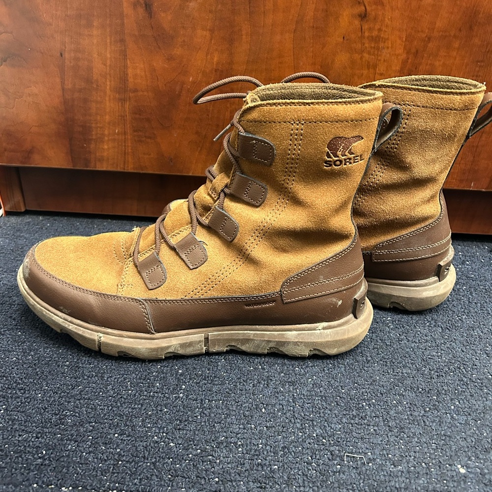 Sorel Men's Tan and Brown Boots
